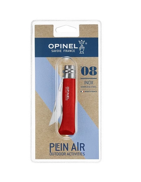Opinel Blister N°8 Origine Rouge - OPINEL