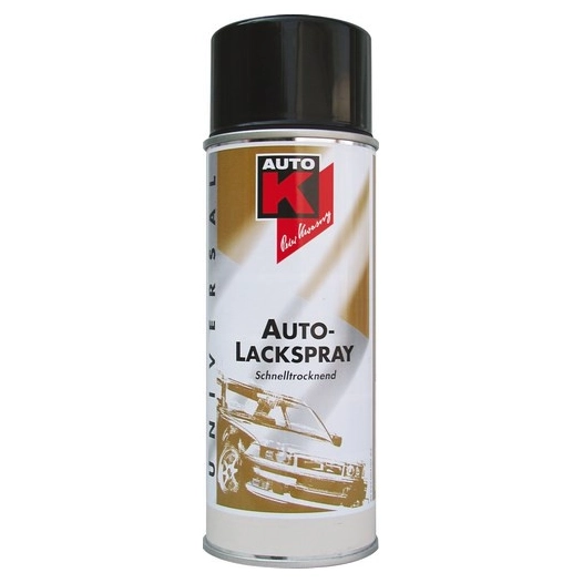 AUTO-K Peinture de finition_400ml_noir_satine - BELTON AUTO-K
