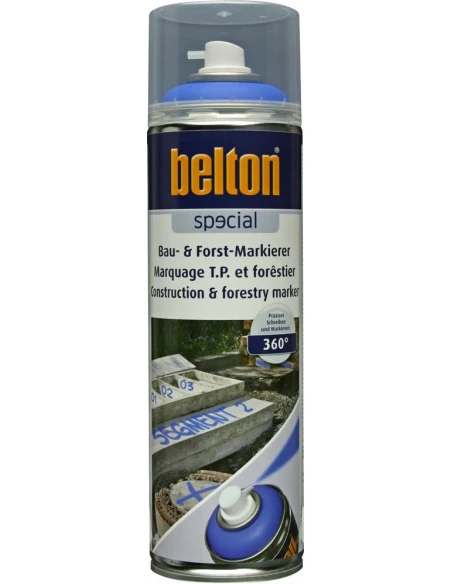BELTON Marquage TP & Forestier_0_5l_bleu_neon - BELTON AUTO-K