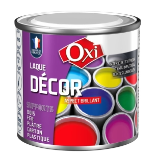 Peinture Laque Décor acrylique 60ml vert pomme - OXI