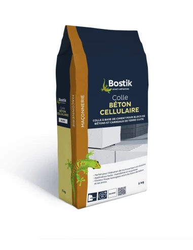 Colle béton cellulaire 5kg - BOSTIK