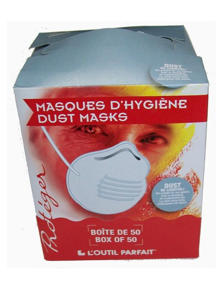 Masques Hygiene (BOITE 50) - L'OUTIL PARFAIT
