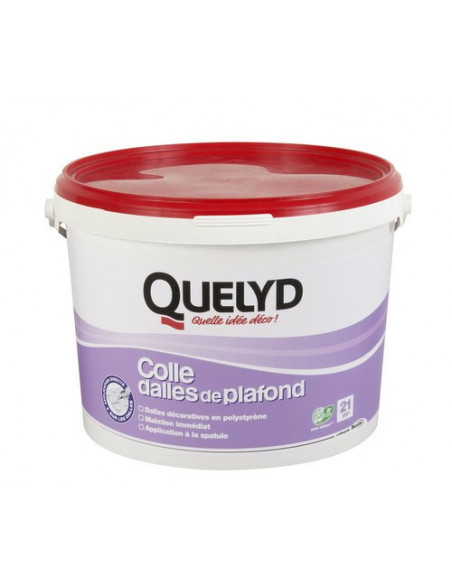 Colle Dalles Plafond Quelyd 7kg Fixation forte et durable des dalles de plafond - QUELYD