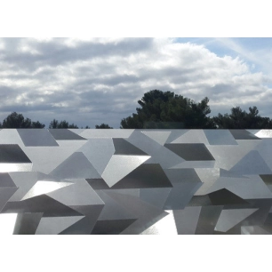 20 Film Vitrostatique 3d 45cm Graphite - ACCESS DECO