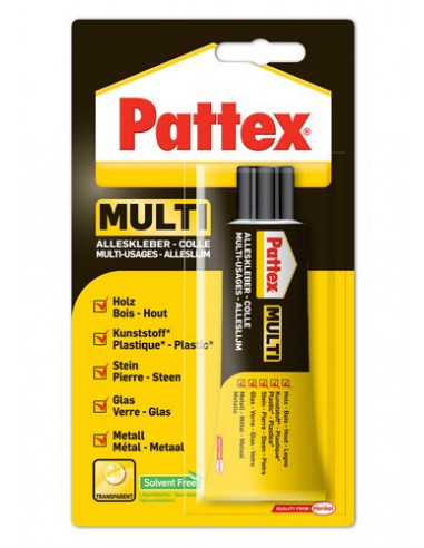 Colle Multi-Matériaux Pattex Adhésion forte multi-matériaux - Pattex
