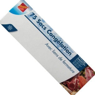 Sac Congel 3 Formats X75 Sacs - PUBLI EMBAL