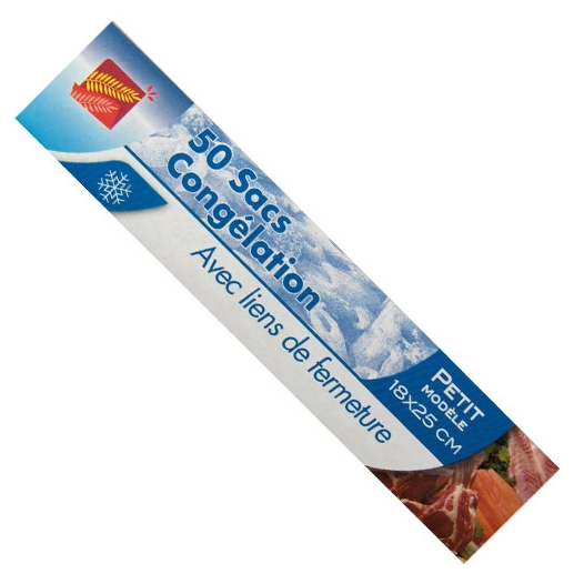 Sac Congel 18x25cm X50sacs - PUBLI EMBAL