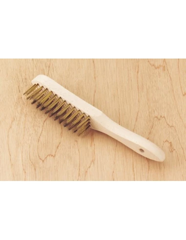 LOP Brosse à manche Laitonné long Nb rangs 4 Rangs