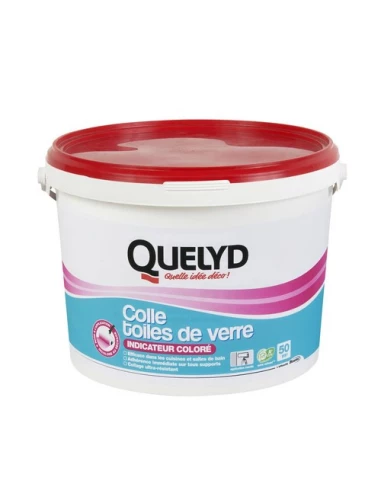 Pot de Colle Toile de verre rose 10kg - QUELYD