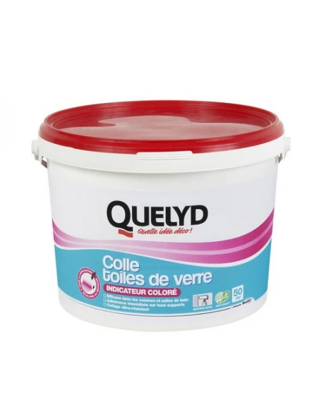 Pot de Colle Toile de verre rose 10kg - QUELYD