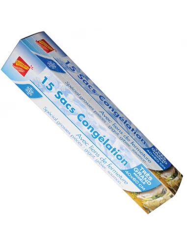 Sac Congel 40x60cm X15 Sacs - PUBLI EMBAL