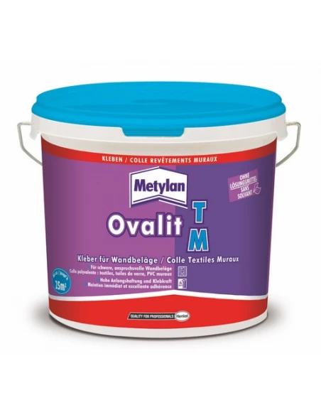 Colle textile mural Ovalit 5kg - METYLAN