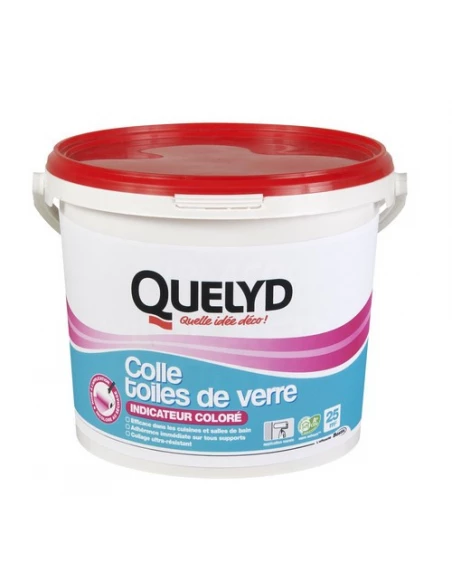 QUELYD Colle Toile de verre rose_5kg - QUELYD