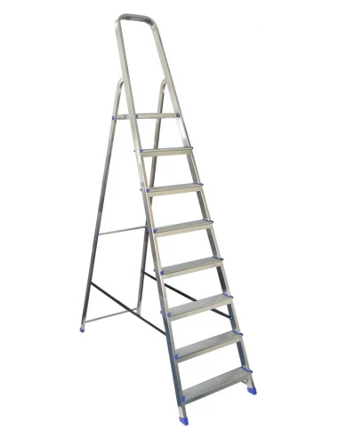 VERITT Escabeau acier/alu_8_marches_3_50m - VERITT