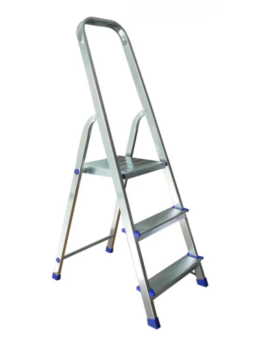 VERITT Escabeau acier/alu_3_marches_2_37m - VERITT