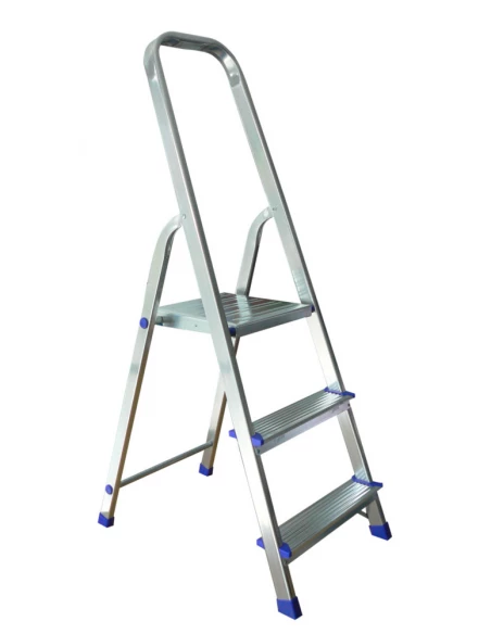 VERITT Escabeau acier/alu_3_marches_2_37m - VERITT