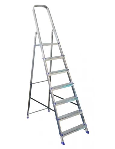 VERITT Escabeau acier/alu_7_marches_3_25m - VERITT