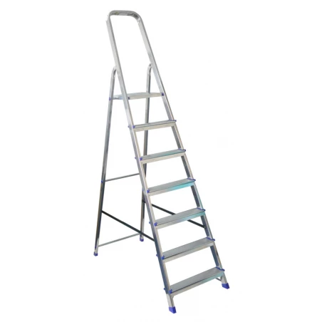 VERITT Escabeau acier/alu_7_marches_3_25m - VERITT