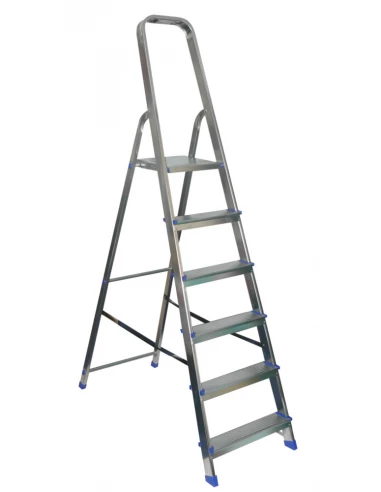 VERITT Escabeau acier/alu_6_marches_3_03m - VERITT