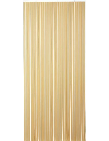 Rideau Portie Tahiti Brun Beig90x22 - MOREL