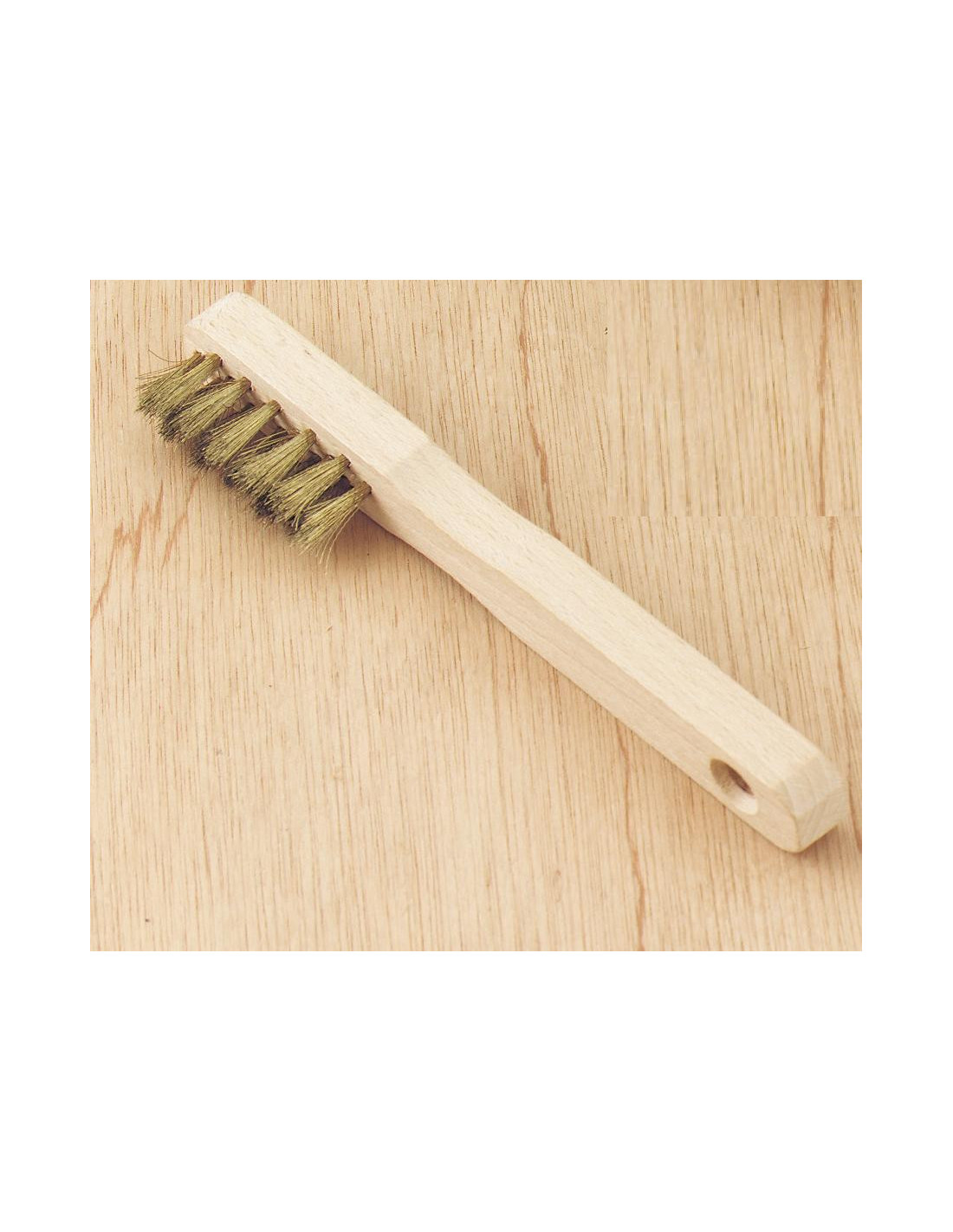 L'OUTIL PARFAIT - Brosse à bougie souple 3 rangs - Brosse à bougie, fil  rond laitonné souple, manche bois de hêtre  - Livraison gratuite dès  120€