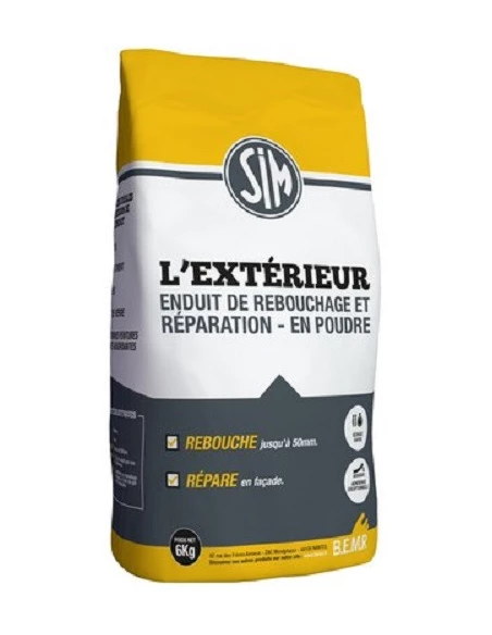 Sim L'Exterieur Rebouchage et Reparation 6kg - SIM