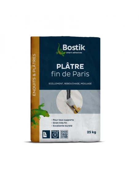 Bostik Platre Fin 25 Kg - BOSTIK