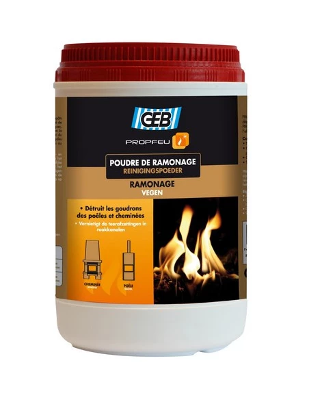 Propfeu Poudre de Ramonage 900g - GEB FEU