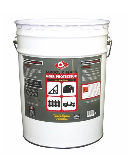 Noir Protection Targol X Blac 20 litres - OXI