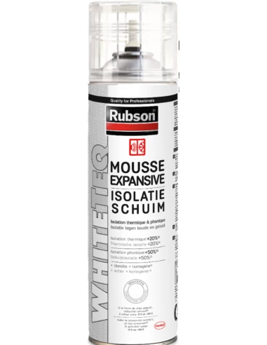 Mousse Expansive Thermique Et Phonique 500ml - RUBSON
