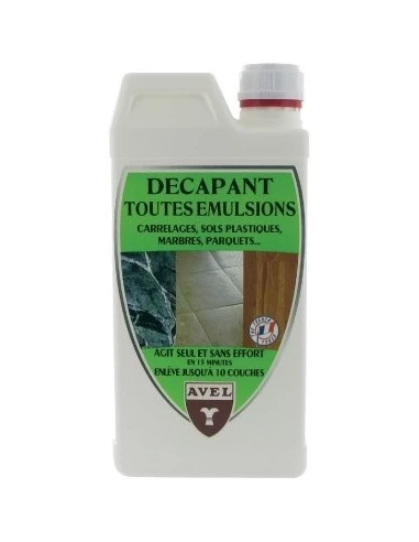 Decapant Toutes Emulsions 1l - AVEL