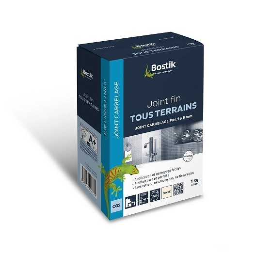 BOSTIK Joint fin_1kg_gris_fonce - BOSTIK