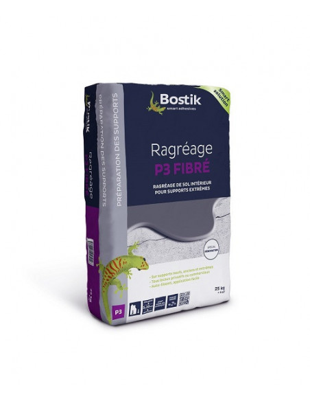 BOSTIK Ragréage P3 fibré 25kg - BOSTIK