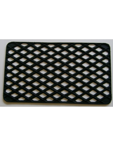 DECORMAT Tapis caoutchouc_noir_33x56cm - DECORMAT