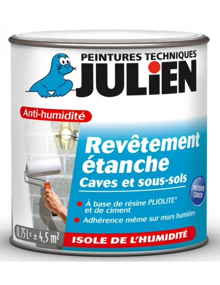 Peinture Ecran total Anti Humidite 0l750 - JULIEN