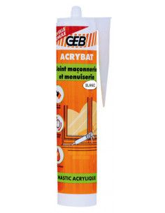 Acrybat Acryl Blanc Cart 310ml - GEB - 3283981070508 - GEB - 107050