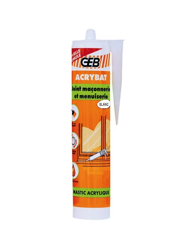 Acrybat Acryl Blanc Cart 310ml - GEB