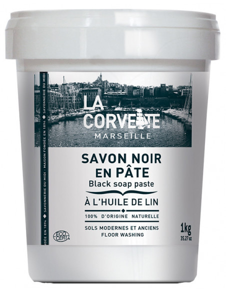 Savon Noir Mou 1kg Corvette - LA CORVETTE