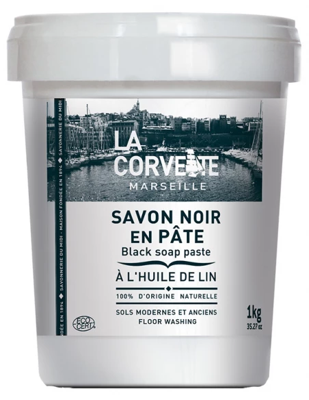 Savon Noir Mou 1kg Corvette - LA CORVETTE