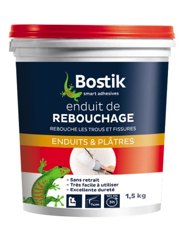 BOSTIK Rebouchage pâte_1_5kg - BOSTIK