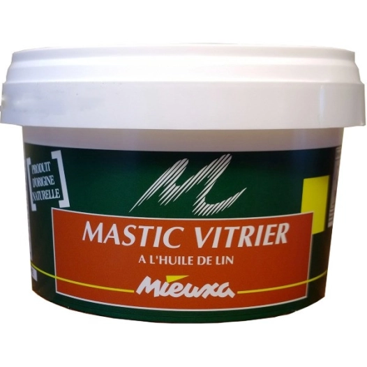 Mastic Vitrier Incolore 5kgs - MIEUXA