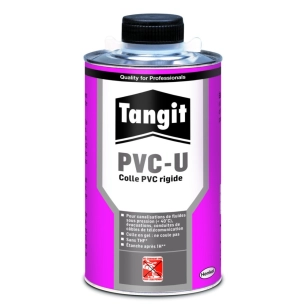 Colle pour tuyau Pvc Boite pinceau 250gr - TANGIT