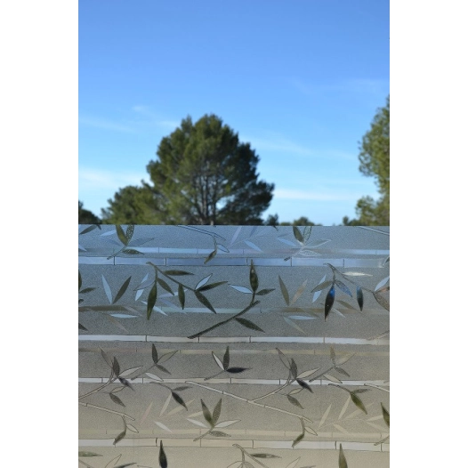 20 Film Vitrostatique 3d 45cm Bambou - ACCESS DECO