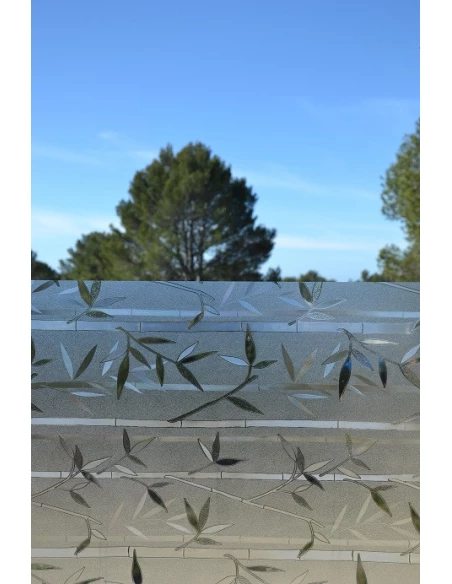 20 Film Vitrostatique 3d 45cm Bambou - ACCESS DECO