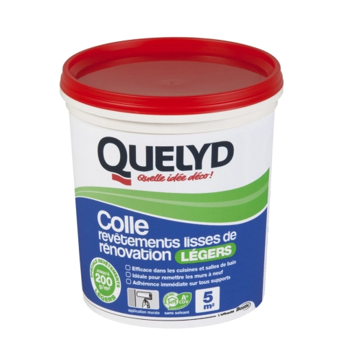QUELYD Colle revêtement lisse_1kg - QUELYD