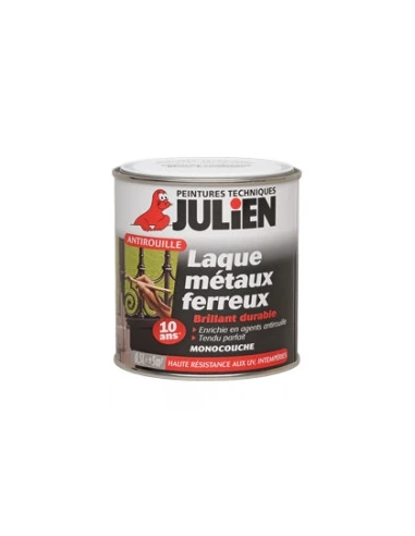 Peinture Fericolor Satin Noir 0l5 - JULIEN