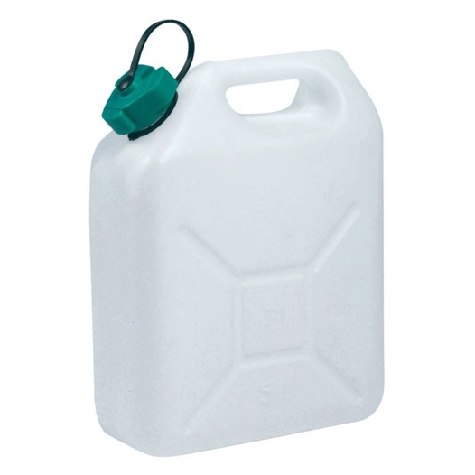 Jerrican alimentaire naturel 5 litres avec Bouchon Verseur - EDA