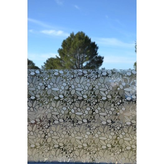 20 Film Vitrostatique 3d 45cm Galets - ACCESS DECO
