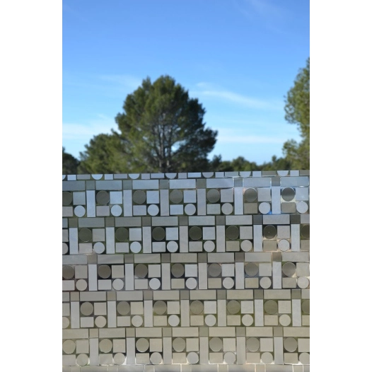 20 Film Vitrostatique 3d 45cm Geo - ACCESS DECO