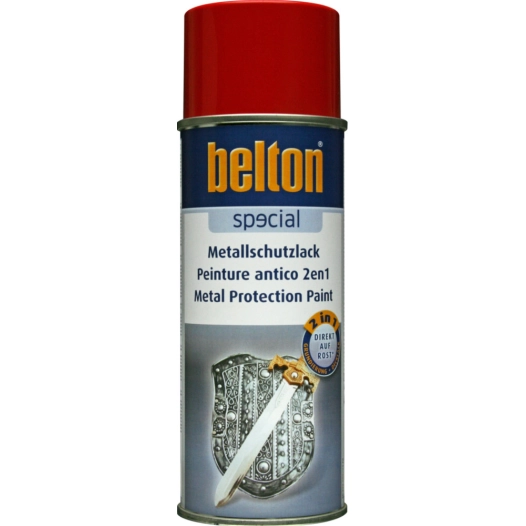 Peinture aérosol Anti-corrosion 400ml rouge - BELTON AUTO-K